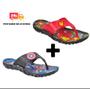 Imagem de Kit 2 Pares Chinelo + Chinelo Infantil