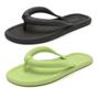 Imagem de Kit 2 Pares Chinelo Feminino Flip Flop Cores Variadas Dona Beja