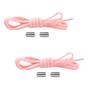 Imagem de Kit 2 Pares de Cadarcos Elasticos Top Walk com Fechamento em Rosca Metalica