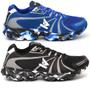 Imagem de Kit 2 pares de tenis masculino oldsen colorado cores caminhada macio confortavel