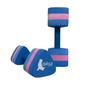 Imagem de Kit 2 Pares Halteres Hidroginástica 100% EVA DF1092-R M Azul/Rosa Dafoca Sports