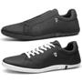 Imagem de Kit 2 Pares Sapatenis NW Masculino Preto + Preto