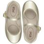 Imagem de Kit 2 pares sapatilha infantil menina b2a kids 9001 dourado vermelho