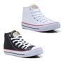 Imagem de Kit 2 Pares Tenis All Feminino Masculino Botinha Star Authentic 125HI