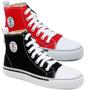 Imagem de Kit 2 Pares Tenis Casual Cano Curto Dudadias com Cadarço e Sola Emborrachada
