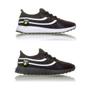 Imagem de Kit 2 Pares Tenis Infantil Menino Esportes Escolar Leve Masculino Antiderrapante Sair Educação Física Sair Passeio Confortável Macio