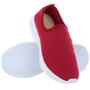 Imagem de Kit 2 pares tenis meia feminino calce facil confortavel