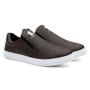 Imagem de Kit 2 Pares Tênis Slip On Casual Hfast Shoes com Elástico e Sola Reta Costurada