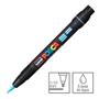 Imagem de KIT 2 PCF-350 Caneta Posca Azul Claro 1 a 10mm Brush