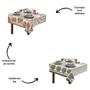 Imagem de KIT 2 Pçs Toalha De Mesa 4 Lug. Quadrada Diversos Modelos