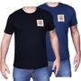 Imagem de Kit 2 Peças Camiseta Masculina de Algodão