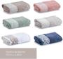 Imagem de Kit 2 peçasToalha Banho e Rosto Jacquard Medalhoes