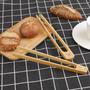 Imagem de Kit 2 Pegadores Pinças Magnéticas Bamboo Para Torradeiras