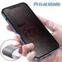 Kit 2 Películas Cerâmica Fosca Privacidade + Capa Capinha Transparente para Iphone 12 - HUANG Imagem de Kit 2 Películas Cerâmica Fosca Privacidade + Capa Capinha Transparente para Iphone 12
