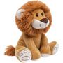 Imagem de Kit 2 pelúcias infantil bebe ursinho grande 25 cm safari animais bichinhos antialérgico decoração buba