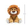 Imagem de Kit 2 pelúcias infantil bebe ursinho grande 25 cm safari animais bichinhos antialérgico decoração buba