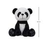 Imagem de Kit 2 pelúcias infantil bebe ursinho grande 25 cm safari animais bichinhos antialérgico decoração buba