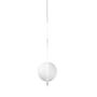 Imagem de Kit 2 Pendentes On Loop BRANCO com globo de vidro BRANCO
