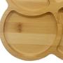 Imagem de Kit 2 Petisqueiras Onda Bambu 22Cm Class Home