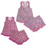 Imagem de Kit 2 Pijama Baby Doll Menina 100% Algodão Confortável Verão