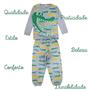 Imagem de Kit 2 Pijamas Meia Estação Estampado Menino Infantil Sortido