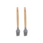 Imagem de Kit 2 Pincéis Culinário Bambu 24Cm Utensílios Class Home