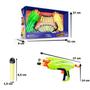 Imagem de Kit 2 Pistolas Arminha Lança Dardos Arma Brinquedo - Pais e filhos