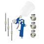 Imagem de Kit 2 Pistolas De Pintura Hvlp Prof +3 Bicos Kit-2X5457 Unic