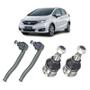 Imagem de Kit 2 Pivô + 2 Terminal Direção Honda New Fit City (2009-2014)