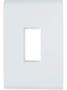 Imagem de KIT 2 Placa 4x2 1 Módulo Vertical Branco  Tramontina Liz