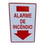 Imagem de KIT 2 Placa DE Sinalização ALARME DE INCENDIO 20 X 30 CM