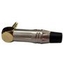Imagem de Kit 2 Plug P2 Estéreo 90º Linha Profissional Estilo Amphenol HJ162