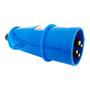Imagem de Kit 2 Plugue 3P+T 16a 200/250v Azul N4079 - Steck