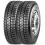 Imagem de Kit 2 Pneu Pirelli Aro 22.5 295/80r22.5 152/148m Borrachudo Tr88