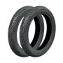 Imagem de Kit 2 Pneus Biz Pop 80/100-14 + 60/100-17 Style Tubeless