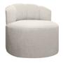 Imagem de Kit 2 Poltrona Orgânica Curva Plaza Linho Bouclê Bege SOFA STORE