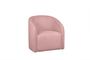 Imagem de Kit 2 Poltronas Decorativa Julia Boucle Rosa - LM DECOR