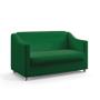 Imagem de Kit 2 Poltronas Namoradeiras Alya Sued Verde Aradecor