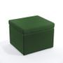 Imagem de Kit 2 Poltronas Vega Com Puff Quasar Suede Verde Aradecor