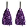 Imagem de Kit 2 Pom Pom Metalizado 32cm Roxo Fantasia Torcida