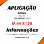 Imagem de Kit 2 Porcas Cardan Scania 44 X 1,50 112/ 113