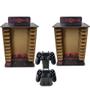 Imagem de Kit 2 Porta 11 Jogos Físico Gamer Gow + Suporte Controle 22x16,3x29,4 Mdf Madeira Adesivada