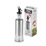 Imagem de Kit 2 Porta Azeite Vinagre 300Ml Em Vidro Aço Inox Dosador Unygift