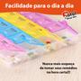 Imagem de Kit 2 Porta Comprimido Organizador Medicamento Semanal Mensal Colorida