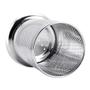 Imagem de Kit 2 Porta Talheres De Inox Redondo Vazado Escorredor Louça Cromado Organizador Cozinha Utensílios