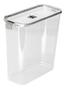 Imagem de Kit 2 Pote Hermético Slim 3.390 ML Multiuso 23x10Cm