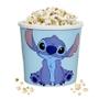 Imagem de Kit 2 Pote para Pipoca Balde Grande Estampado Lilo Stitch 2.1L Plasútil