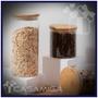 Imagem de Kit 2 Potes Borossilicato Hermético Tampa Bambu 1800ml Class
