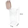 Imagem de Kit 2 Potes Herméticos 2800 Ml + 1400 Ml Acrílico Com Tampa