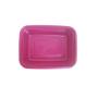 Imagem de Kit 2 Potes Para Alimentos Versátil Retangular 16x12x6cm 700ml Color Ariplas